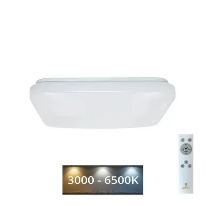 LED Stmívatelné stropní svítidlo OPAL LED/36W/230V 3000-6500K + dálkové ovládání Ihned K Objednání