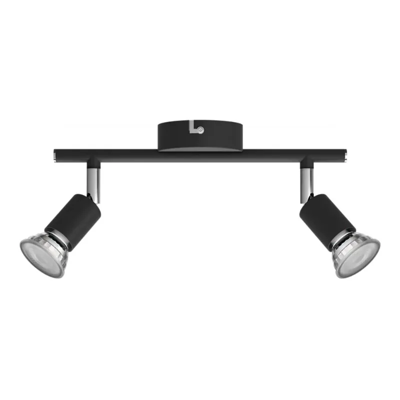 Philips - Bodové svítidlo 2xGU10/50W/230V černá Odeslání Ihned