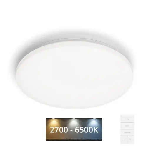 Akční Cena Philips - LED Stmívatelné stropní svítidlo LED/24W/230V 2700-6500K + dálkové ovládání