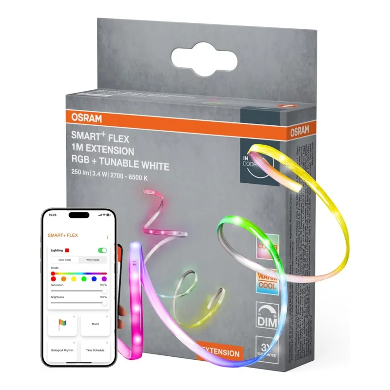 Osram - LED RGB+TW Stmívatelný pásek SMART+ FLEX 1m LED/3,4W/230V 2700-6500K Wi-Fi Omezená Nabídka