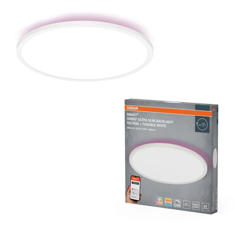 Osram - LED RGBW Stmívatelné stropní svítidlo SMART+ ORBIS LED/25W/230V pr. 40 cm 2700-6500K Wi-Fi Tovární Cena