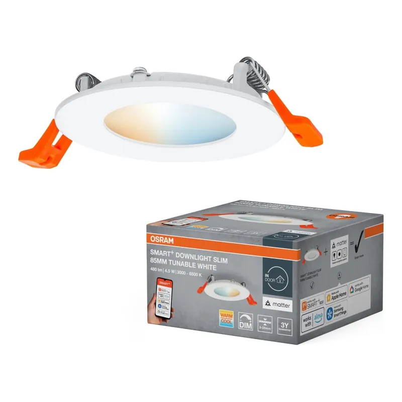 Osram - LED Stmívatelné podhledové svítidlo SMART+ DOWNLIGHT LED/4,5W/230V 3000-6500K Wi-Fi Hit Sezóny