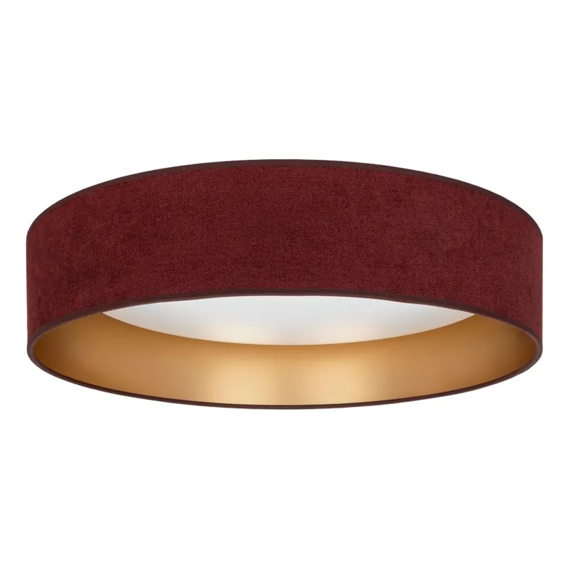 Zlevněný Brilagi - LED Stropní svítidlo VELVET SIMPLE LED/36W/230V 3000K pr. 55 cm vínová/zlatá