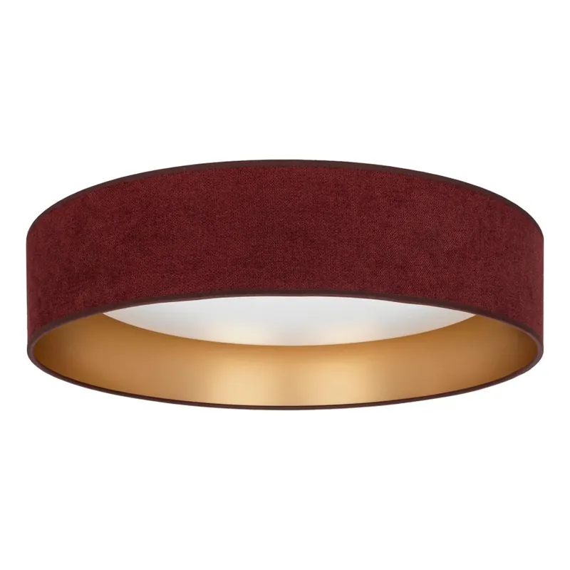 Nízká Cena Brilagi - LED Stmívatelné stropní svítidlo VELVET SMART VARI LED/24W/230V 3000-6500K pr. 45 cm vínová/zlatá + dálkové ovládání