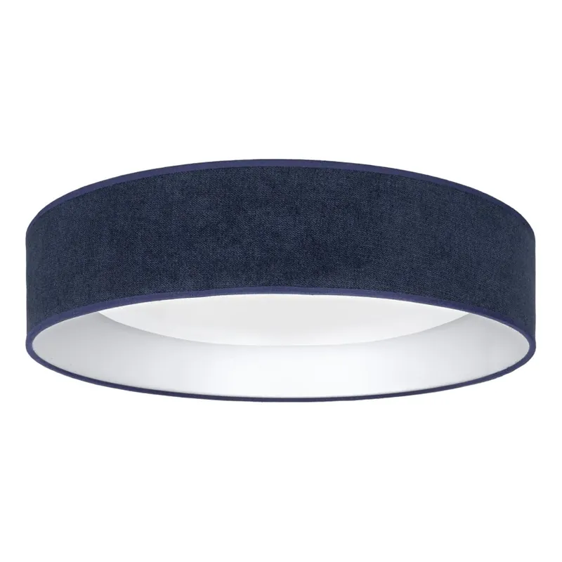 Vrácení Zdarma Brilagi - LED Stropní svítidlo VELVET SIMPLE LED/24W/230V 3000K pr. 45 cm modrá