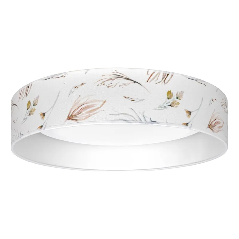 Poslední Šance Brilagi - LED Stropní svítidlo VELVET SIMPLE LED/24W/230V 3000K pr. 45 cm bílá/květiny