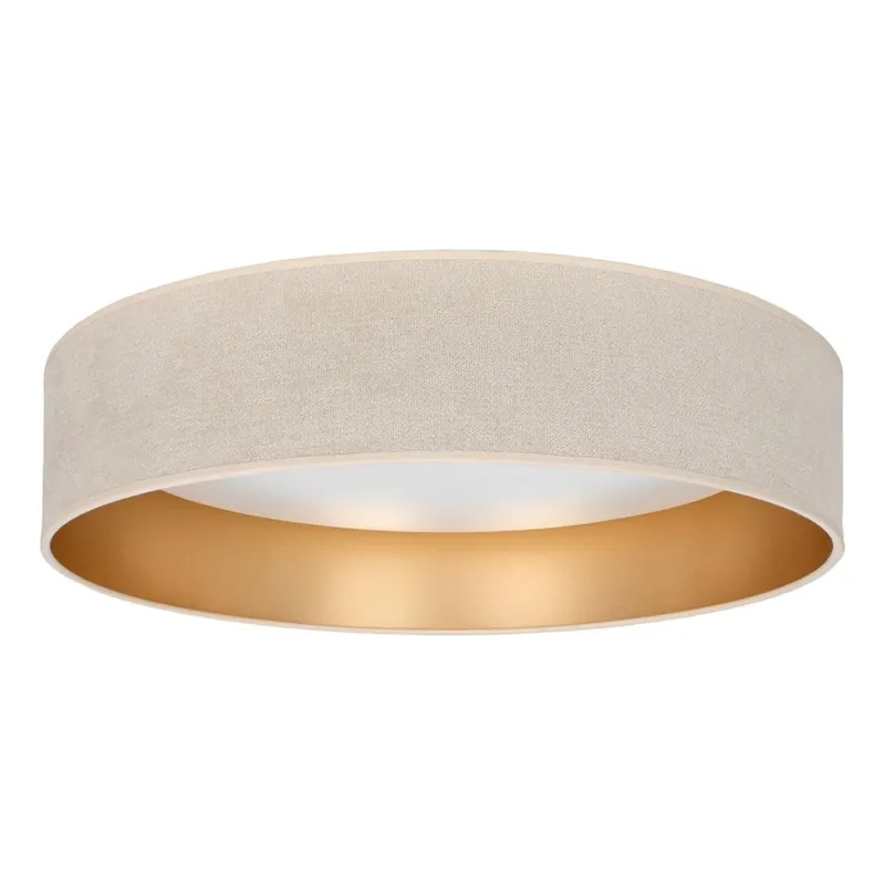 Brilagi - LED Stmívatelné stropní svítidlo VELVET SMARTIX LED/36W/230V 3000-6000K pr. 55 cm krémová/zlatá Wi-Fi Tuya Beacon + dálkové ovládání Pouze Dnes