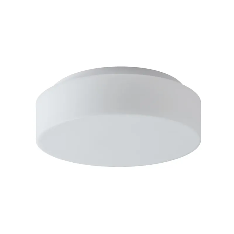 Značkový Osmont Elsa 1, kulaté stropní svítidlo z triplexového skla, 10W LED, 4000K stmívatelné DALI prům. 25cm, IP44