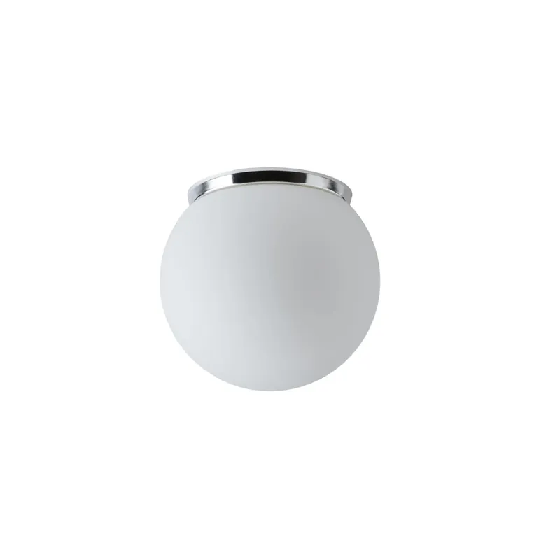 Hit Sezóny Osmont Styx 1, kulaté svítidlo z triplexového skla s chromovou základnou, 9W LED 4000K, prům. 20cm, IP65