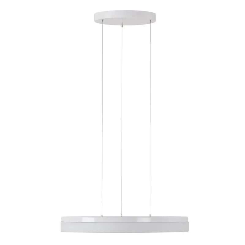 Nejprodávanější Osmont Carina LE, bílé moderní závěsné svítidlo, 33W LED 3000K DALI, prům. 50cm