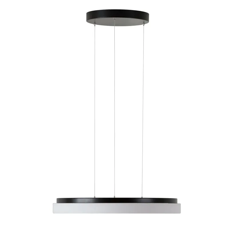 Osmont Carina LE, černá moderní závěsné svítidlo, 46W LED 3000K, prům. 50cm Vysoce Kvalitní