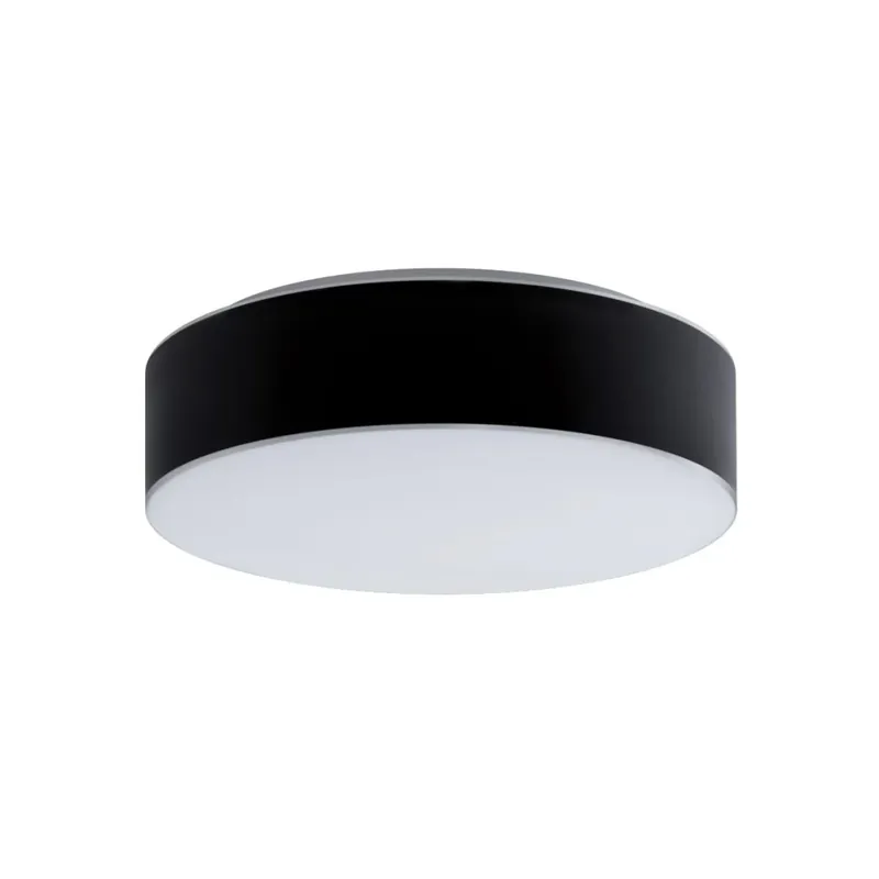 Speciální Cena Osmont Eris C3, stropní svítidlo z triplexového skla s černým okrajem, 27W LED 3000K, prům. 44,5cm