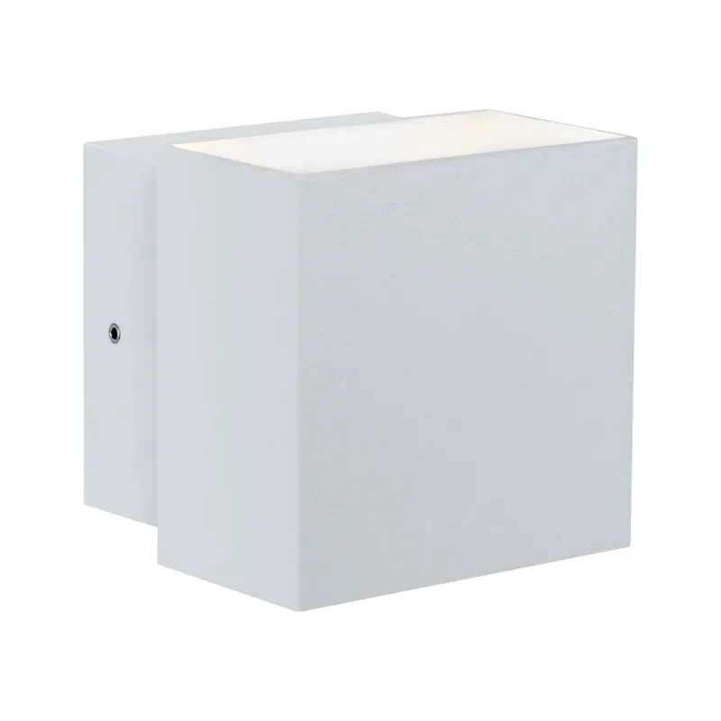 Paulmann Special Line Cybo, bílé nástěnné svítidlo se svícením nahoru-dolu, 2x3W LED 2700K, výška 9,3cm, IP65 Nejlepší Volba
