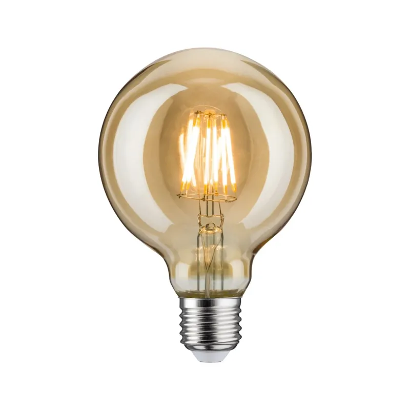 Paulmann LED vintage zlatá žárovka, 6W LED E27 1700K stmívatelná, výška 13,8cm Must-Have
