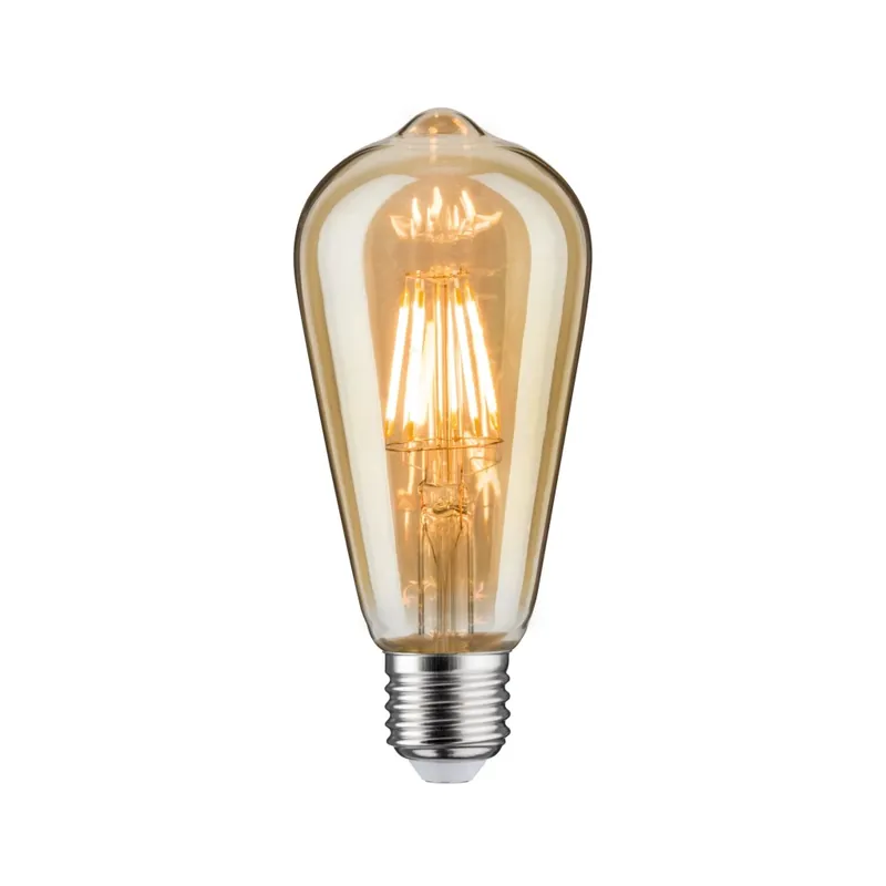 Paulmann LED vintage zlatá žárovka, 6W LED E27 1700K stmívatelná, výška 14,5cm Objednat Nyní
