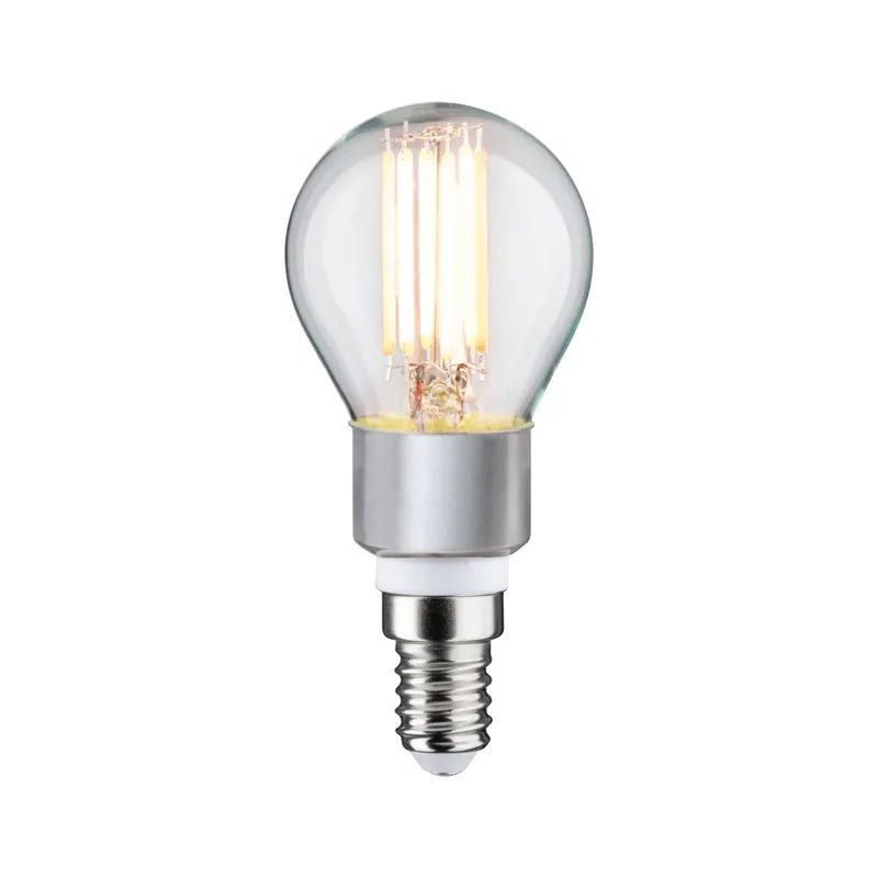 Hit Sezóny Paulmann LED žárovka Drop, 5W LED 1800 - 3000K dim-to-warm stmívatelná, výška 9,9cm