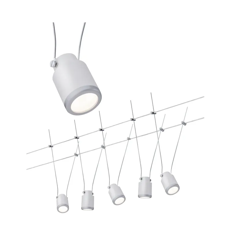 Finální Výprodej Paulmann TunLED, sada lankové osvětlení, 5x4W LED 2700K, délka 500cm