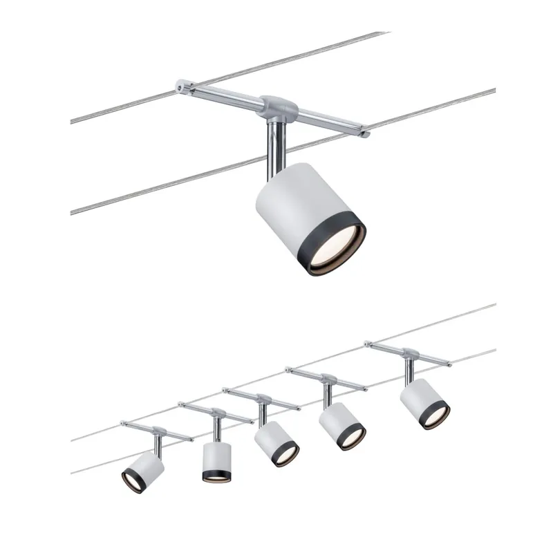 Paulmann TubeLED, lankové LED osvětlení, 5x4W LED 2700 K, délka 500cm Nízká Cena