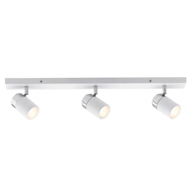 Dokud Zásoby Vydrží Paulmann Zyli IP44, bílé spotové svítidlo, 3x10W GU10, délka 60cm