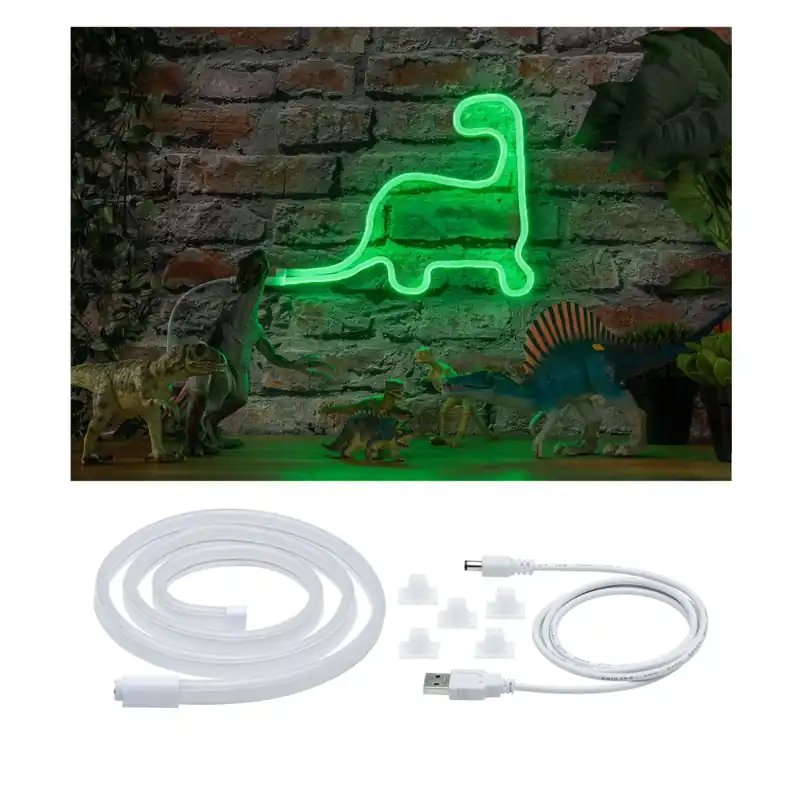 Paulmann Neon Colorflex USB pásek 1m 4,5W, 5V bílý plast, zelená Nejprodávanější