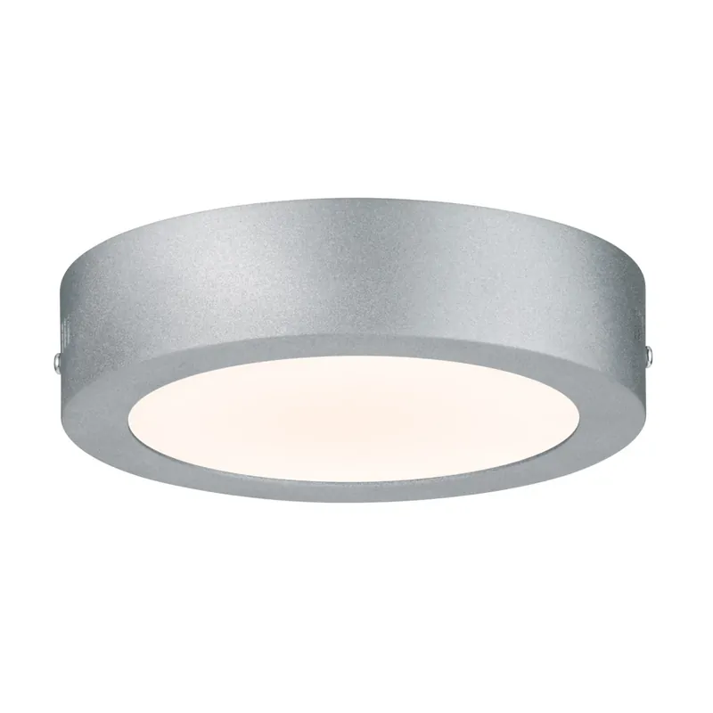 Paulmann Lunar, matně chromové stropní LED svítidlo, 12W LED 3000K, prům. 17cm Levný