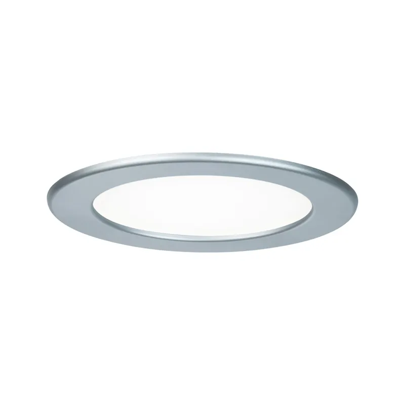 Rychlé Dodání Paulmann Quality Line Panel IP44, 12W LED, 4000K, matný chrom, prům. 17cm