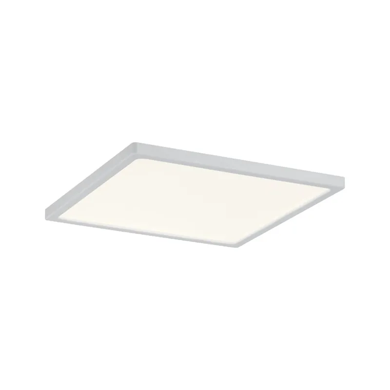 Paulmann Areo, bílé polozapuštěné svítidlo, 12W LED 3000K, 18x18cm, IP23 Novinka