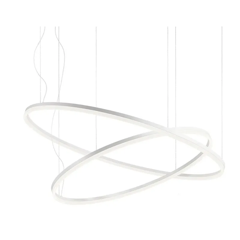 Odeslání Ihned Redo Orbit direct, závěsné kruhové svítidlo, 40,5+68W LED 3000K, stmívatelné TRIAC bílá, prům. 60+100cm