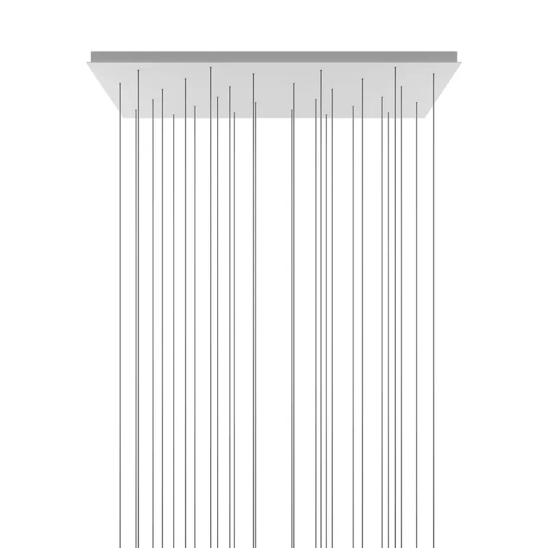 Akční Nabídka Lodes bílá čtvercová rozeta pro max 28 závěsů, 140x90cm