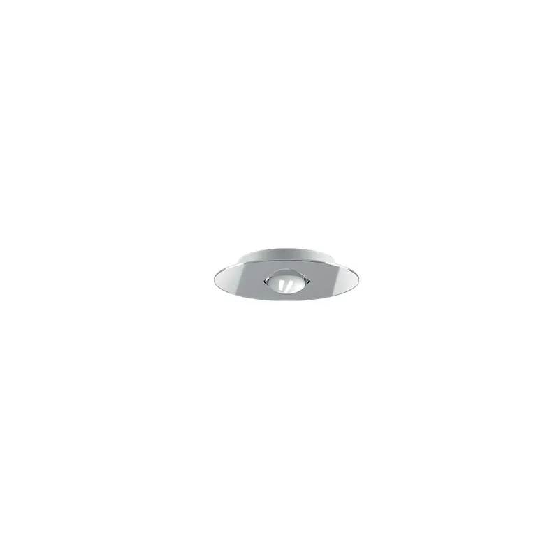 Lodes Bugia Single, stropní svítidlo, 1x15W LED 2700K, chrom, prům. 24cm Originální