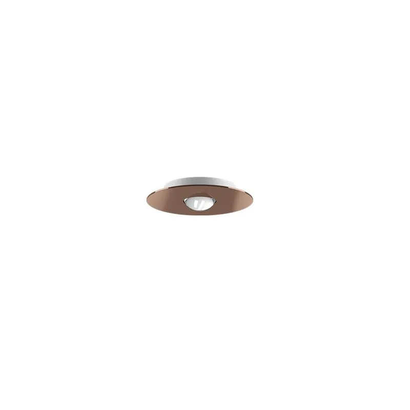 Autentický Lodes Bugia Single, stropní svítidlo, 1x15W LED 2700K, lesklá bronz, prům. 24cm