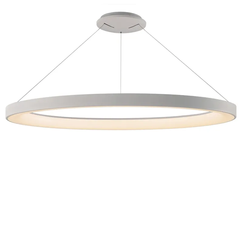 Mantra Niseko II, závěsné kruhové svítidlo LED 66W, 2700-5000K, dálk. ovládání, bílá, průměr 90cm Rychlé Dodání