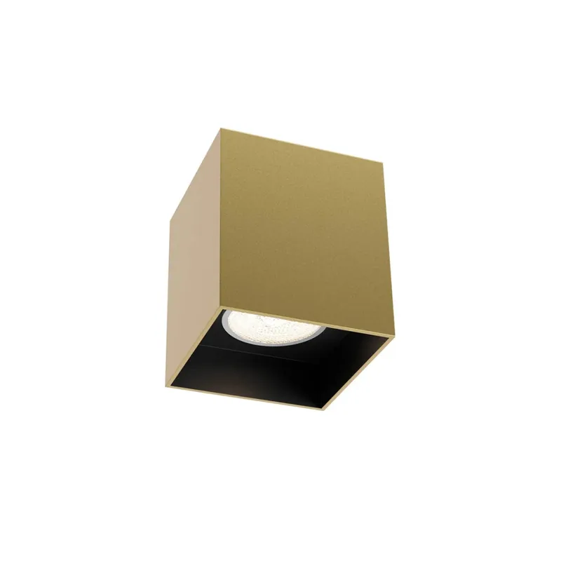 Redo Corinth, zlaté stropní svítidlo, 1x7W GU10, 8x8cm, výška 9,1cm Koupit Online