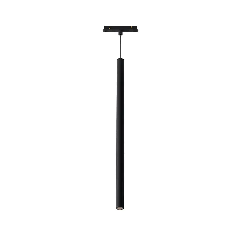 LED2 Mag Miky Slim, černý závěs pro Mag track 48V, 6W 4000K DALI, Ø 2,5cm, výška 55cm Akce