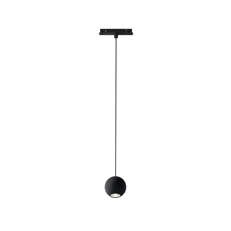LED2 Mag Occo, černý závěs pro Mag track 48V, 6W 3000K, Ø 5cm Značkový