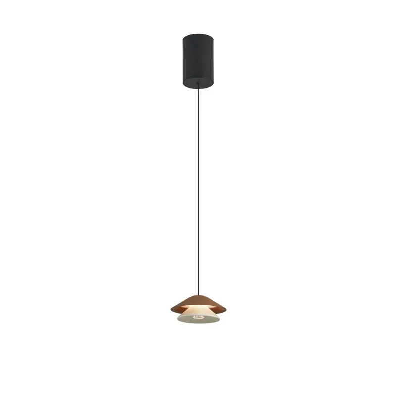Mantra Piccola, drobné hnědé stahovací svítidlo LED 5W 3000K, průměr 13cm Značkový