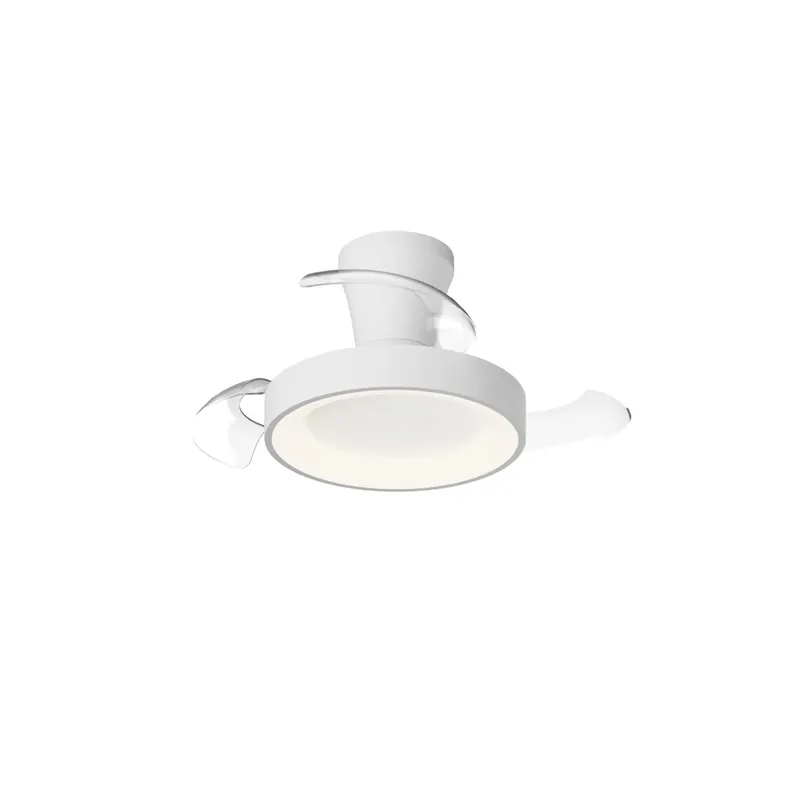 Mantra Niseko XS, rozvinovací ventilátor se svítidlem a dálk. ovladačem, LED 25W 2700-5000K, bílá, průměr 33/71cm Cenový Hit