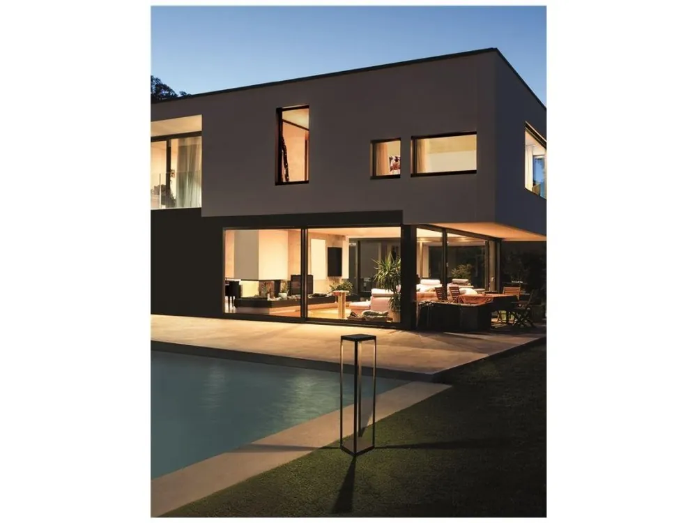 Venkovní sloupkové svítidlo SURF LED antracit 3000K 200-240V 108st. IP65 - NOVA LUCE Cenová Bomba