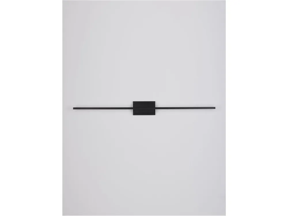 Nástěnné svítidlo nad obrazy AZURE černý hliník a akryl LED 28.5W 230V 3000K IP20 - NOVA LUCE Cenově Výhodný
