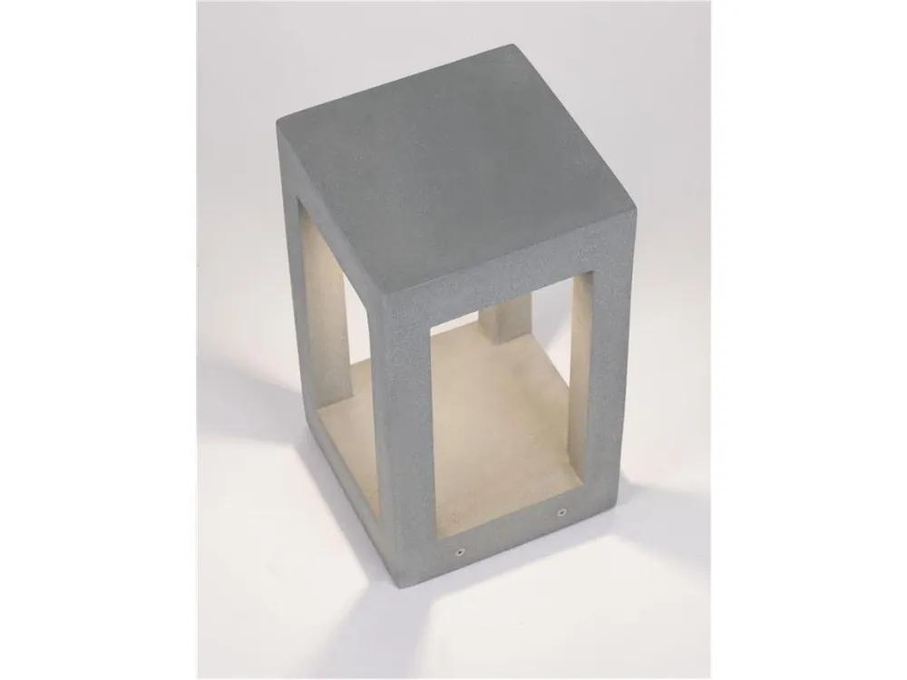 Nejprodávanější Venkovní sloupkové svítidlo BEV šedý beton skleněný difuzor LED 5W 3000K 120-230V IP65 - NOVA LUCE