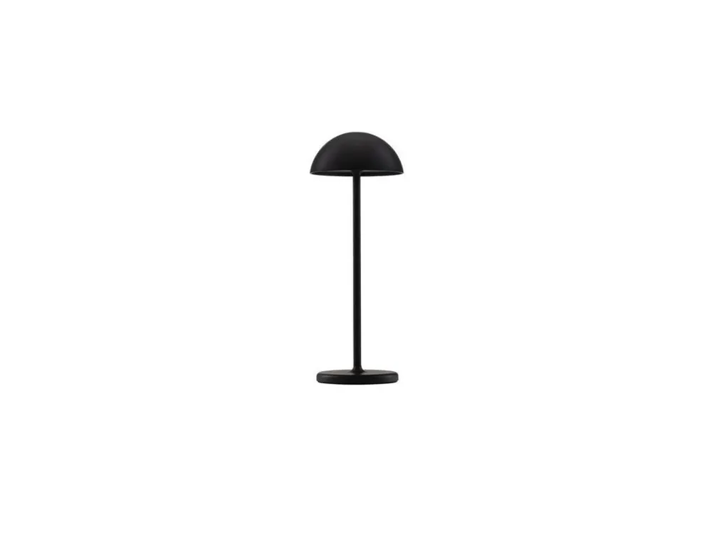Hit Sezóny Venkovní stolní lampa ROSE černý hliník a akryl LED 1W 3000K 5V DC IP54 vypínač na těle / USB kabel - NOVA LUCE