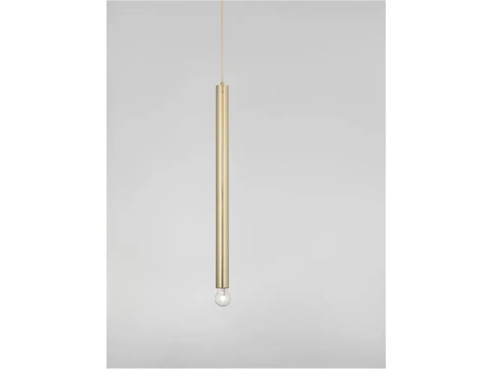 Závěsné svítidlo NORWAY zlatý hliník zlatý kabel E27 1x12W 230V IP20 bez žárovky - NOVA LUCE Přímo Od Výrobce