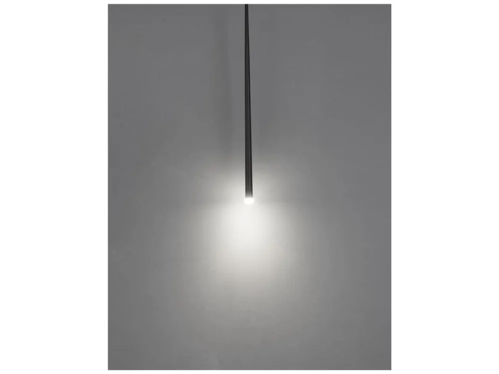 Závěsné svítidlo GIONO černý hliník a akryl LED 1x3W 230V 3000K IP20 - NOVA LUCE Nakupujte Hned