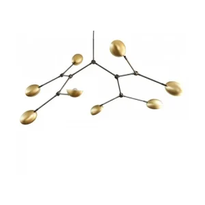 Sleva 101 Copenhagen Drop Chandelier, Designový závěsný lustr průměr 154cm, 8xE14