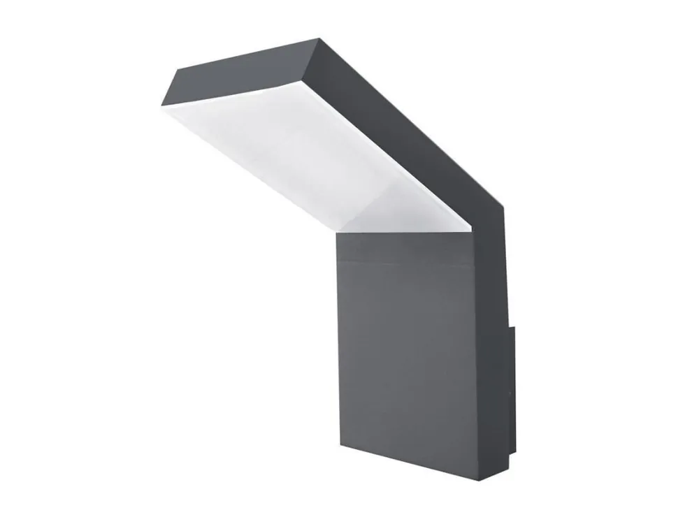 Odeslání Ihned Venkovní nástěnné svítidlo PARK hliník tmavě šedá akrylový difuzor LED 6W 3000K 220-240V 120st. IP54 AC vč. driveru - NOVA LUCE