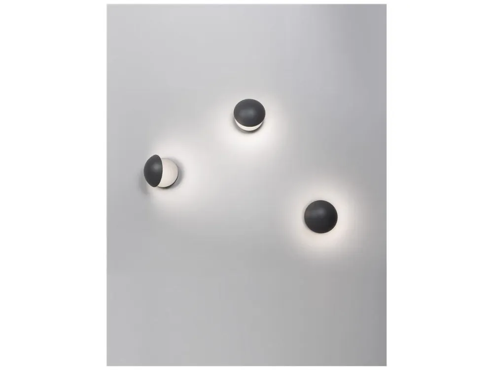 Rychlé Dodání Venkovní nástěnné svítidlo AGILE tmavě šedý hliník LED 13W 3000K 220-240V nastavitelný úhel max 120st. IP54 - NOVA LUCE