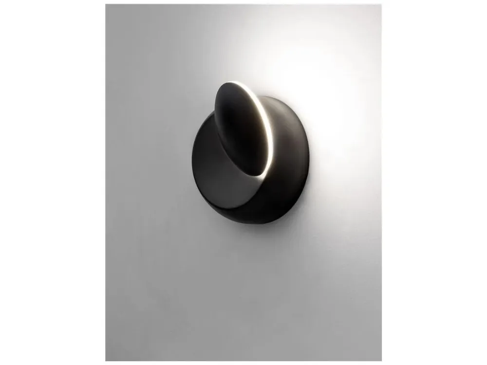 Nástěnné svítidlo ODIN černý hliník LED 5W - NOVA LUCE Vysoce Kvalitní