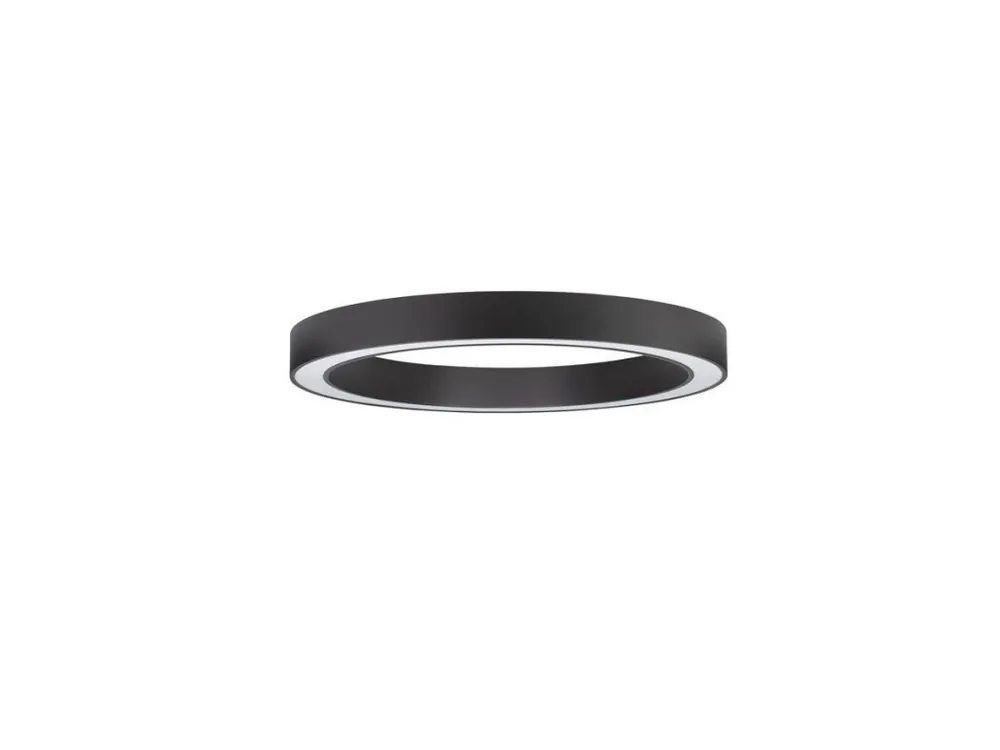 Stropní svítidlo MORBIDO černý hliník a akryl LED 60W 230V 2700K - 4000K IP20 vč. dálkového ovládání stmívatelné Tuya - NOVA LUCE Nejlepší Volba