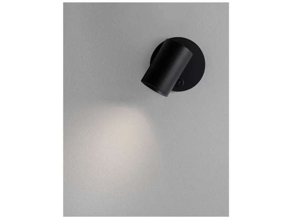 Bodové svítidlo NET černý hliník vypínač na těle GU10 1x10W IP20 220-240V bez žárovky - NOVA LUCE Nejlepší Cena