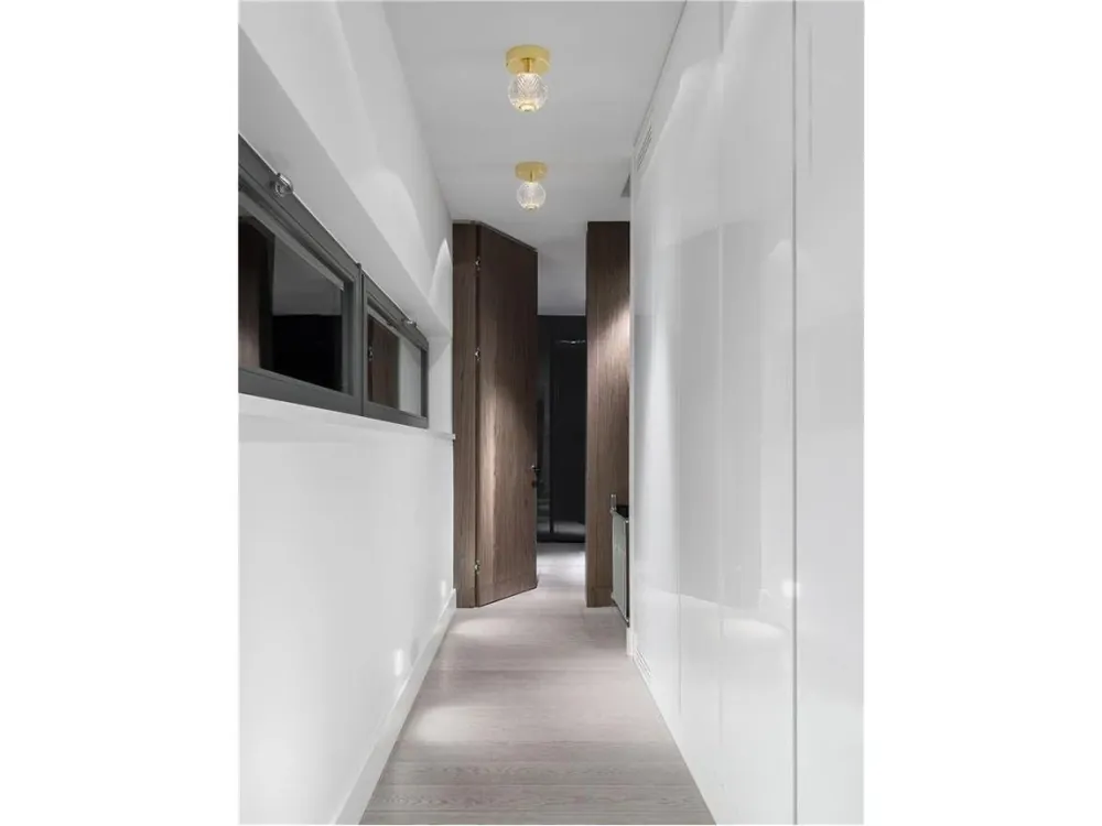 Stropní svítidlo BRILLANTE zlatý hliník a akryl LED 4W 230V 3200K IP20 - NOVA LUCE Novinka